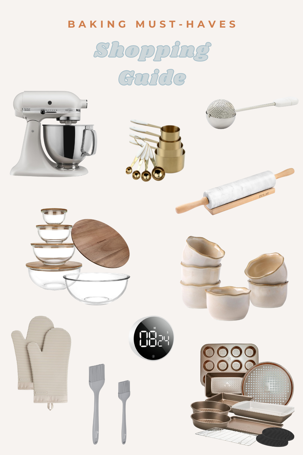 Read more about the article Baking Must-Haves Shopping Guide